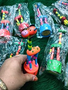 🦌 dancing  Wooden Art Toy 🏡Raksha Bandhan Gift