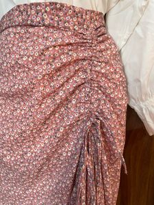 Rutched Skirt