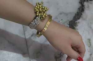 Gold Bracelet Set