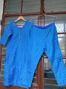 co-ord Set - Banarasi Brocade Kurta with Pants