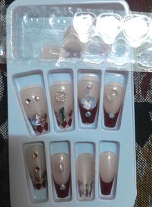 Ballerina Nail Tips - 12 Nails