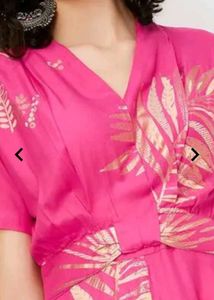 Printed Midi A-Line Dress