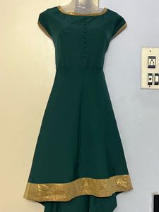 Pintrest Elegant Green Ethnic Gown