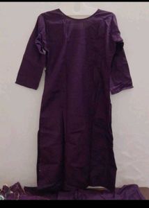 purple jamuni shalwar kurta set 2xl cotton