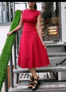 Red Aline Dress | One Piece | Party Wear