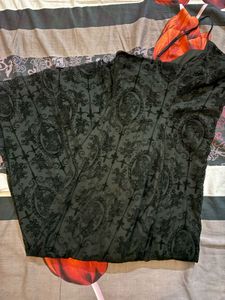 Elegant Black Dress with detailing ,very st