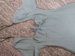 H&amp;M Cute Pastel Blue Mini Dress 👗