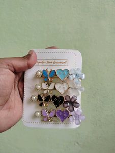 Cute Hair Clip Set (Set Of 4)