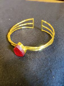 Druzy Ruby Bracelet