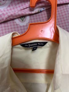 Yellow Button-Down Shirt