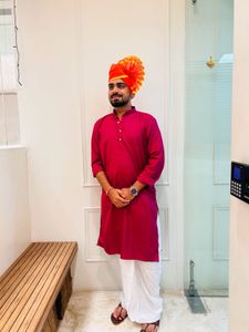 Traditional Indian Kurta Pajama Set
