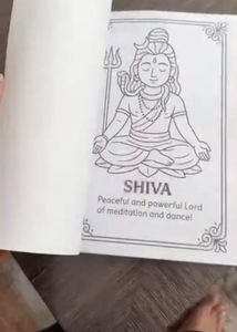 Hindu God colouring book🎨