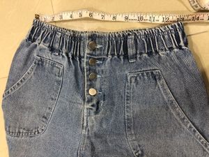 Wide Leg Denim Jeans