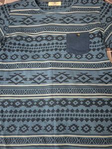 Patterned Pocket T-shirt