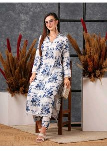 GoSriKi New Cotton Printed  Kurta Set
