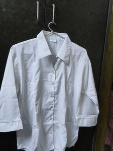 White Button-Down Shirt