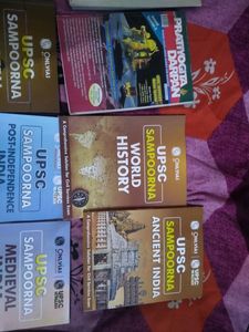 IAS books...All History , Pyqs , Art And Culture