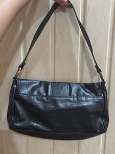 Pull And Bear Black Shoulder Bag