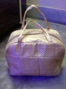 Quilted Cosmetic/Travel Bag