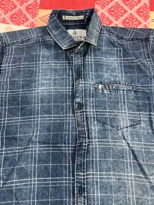 FADED STYLE MEN DENIM SHIRT