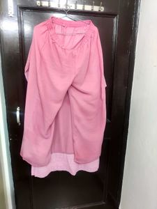 Pink Embroidered Kurta🌸✨