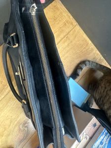 Black Leather Handbag