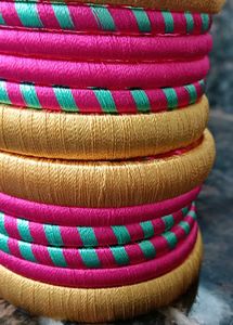 Fancy Thread Bangles
