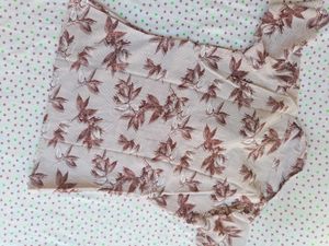 Floral Print Top M Size