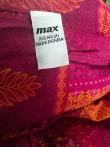 Patchwork Print Maxi Dress
