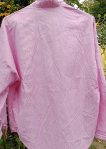 Pink Striped Long Sleeve Shirt (Brand New)