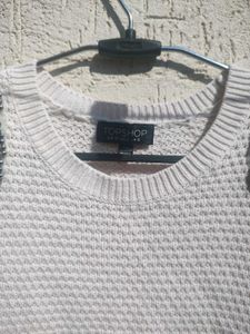 Topshop Sweater Cum Top For Ladies