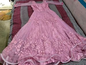 Pink Embellished Formal Dress