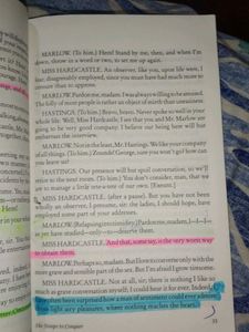 She Stoops to Conquer