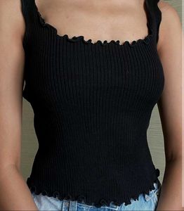 ⛔Sale⛔Ribbed Black Tank Top