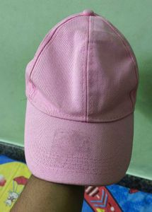 Plain Pink Baseball Cap