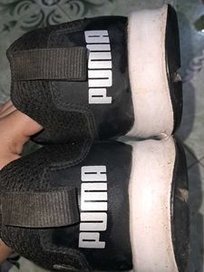 Puma Running Shoes - Black/White