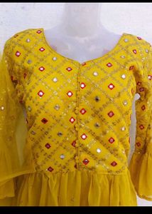 New Designer Garara For Haldi