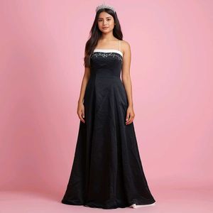 Elegant Black Evening Gown