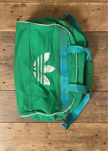 Adidas Originals Vintage Green Duffle /gym Bag