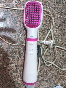 Philips HP8658 Essential Care Air Straightener White &amp; Pink