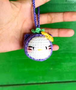 Crochet Kitty Charm Set Of 2