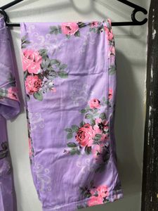 Floral Lavender Pajama Set