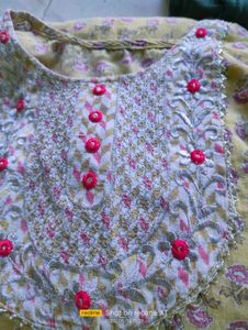 Combo Anarkali Frock Dupatta Plazo Suit