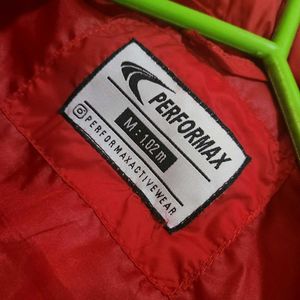 Soft-Shell Zip Front Puffer Jacket