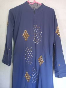 Blue Party Wear Gown For Girls