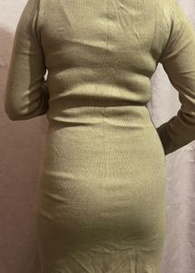 Nude Color Mini Dress