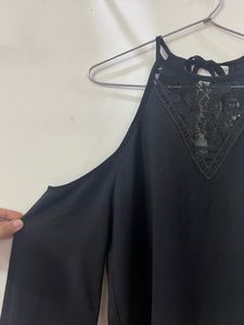 Beautiful Designer And Branded Black Top.