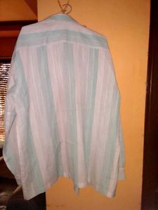 Cotton Button-Down Shirt - Hand stitched