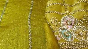 Saree with handwork Blouse