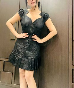 Black Beautiful Sweetheart Neckline Dress